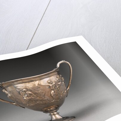 Two-handled Cup with Relief Decoration by Anonymous