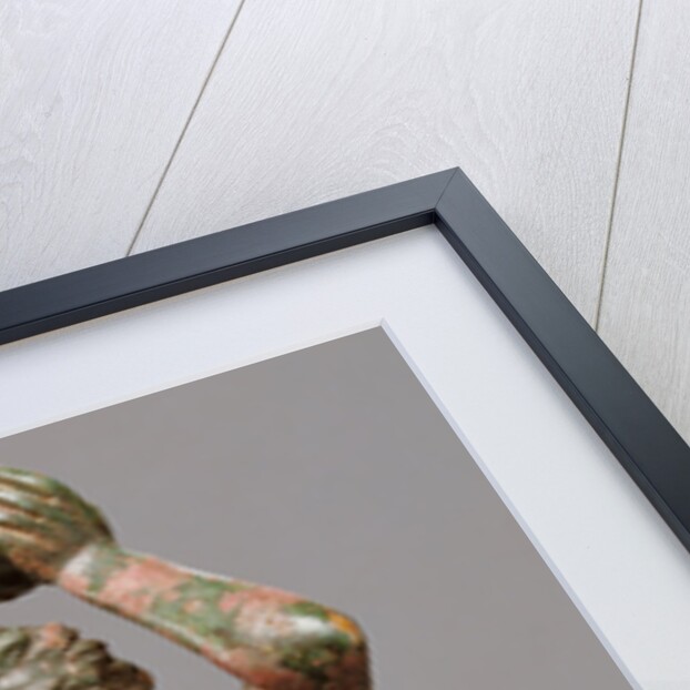 Statuette of a Giant Hurling a Rock by Anonymous