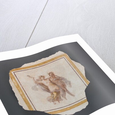 Fresco Panel Depicting Dionysos and Ariadne by Anonymous