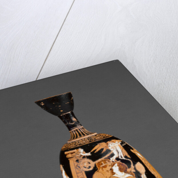 Attic Red-Figure Lekythos by Painter of the Frankfort Acorn