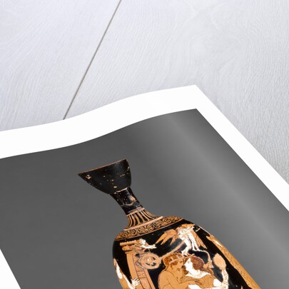 Attic Red-Figure Lekythos by Painter of the Frankfort Acorn