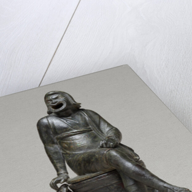 Thymiaterion in the Form of a Comic Actor Seated on an Altar and a Separate Theatrical Wig by Anonymous