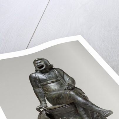 Thymiaterion in the Form of a Comic Actor Seated on an Altar and a Separate Theatrical Wig by Anonymous