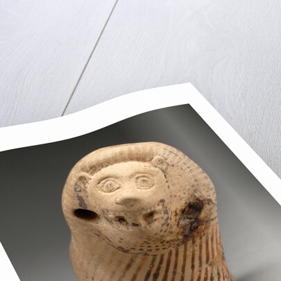 Rattle in the Shape of a Recumbent Lion by Anonymous