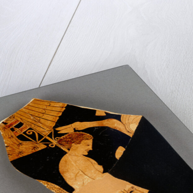 Fragment of an Apulian Red-Figure Bell Krater by Black Fury Group