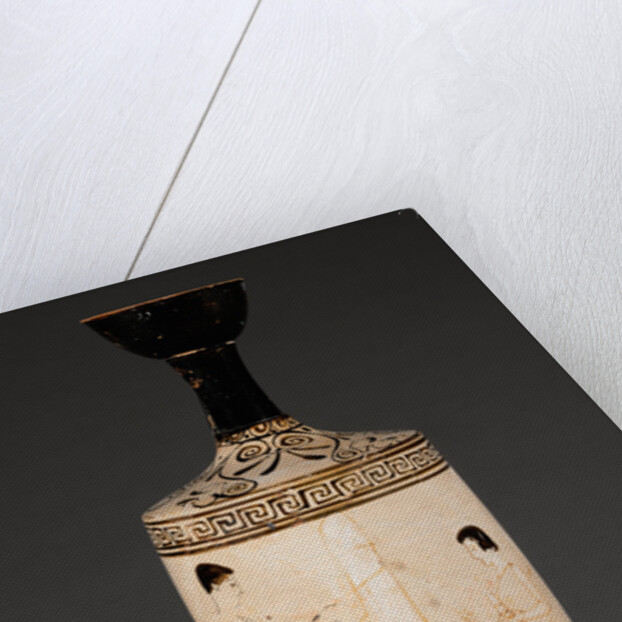 Attic White-Ground Lekythos by Anonymous
