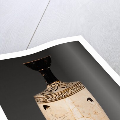 Attic White-Ground Lekythos by Anonymous