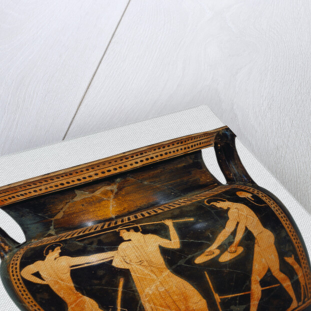 Attic Red-Figure Column Krater by Myson