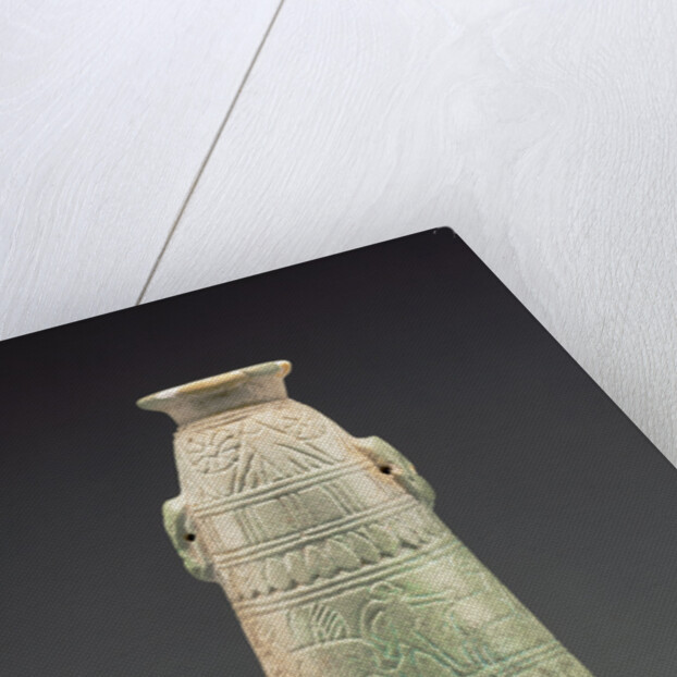 East Greek Faience Alabastron by Anonymous