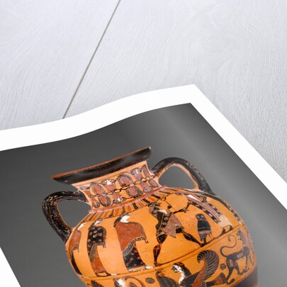 Euboean Black-Figure Neck Amphora by Anonymous