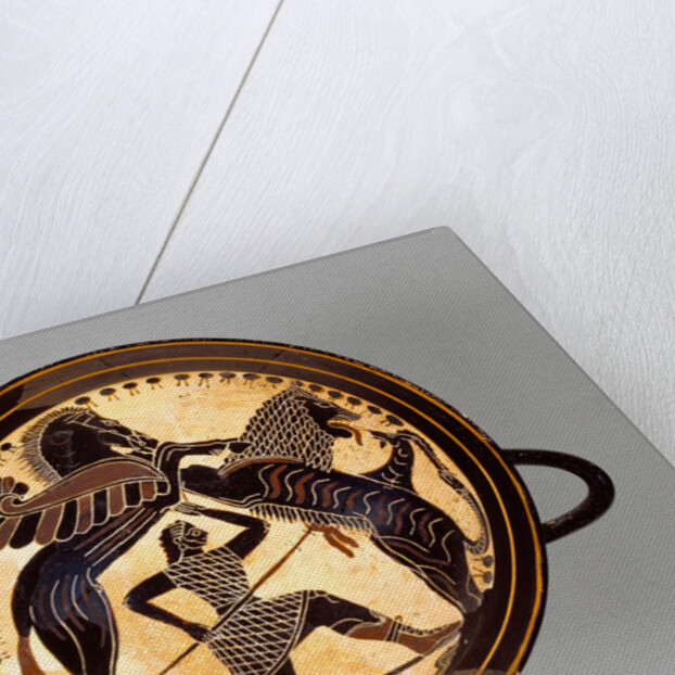 Lakonian Black-Figure Kylix, detached fragments by Boreads Painter