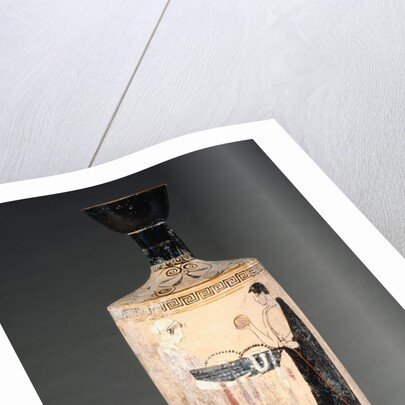 White-Ground Lekythos by The Timokrates Painter