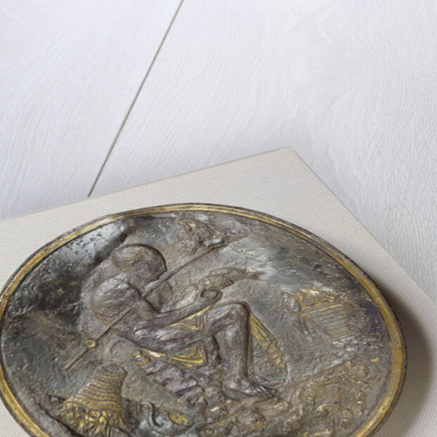 Plate with Relief Decoration by Anonymous