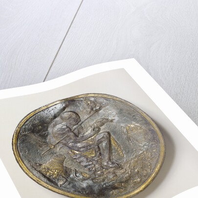 Plate with Relief Decoration by Anonymous