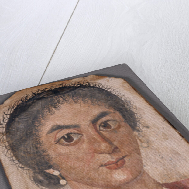 Mummy Portrait of a Young Woman by Anonymous