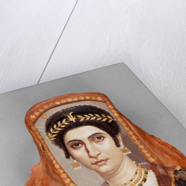 Mummy Portrait of a Woman by Isidora Master