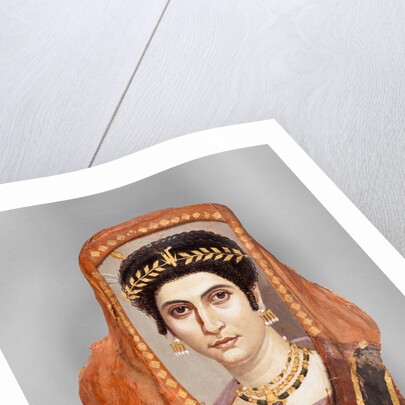 Mummy Portrait of a Woman by Isidora Master