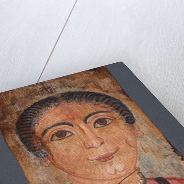 Mummy Portrait of a Woman by Anonymous