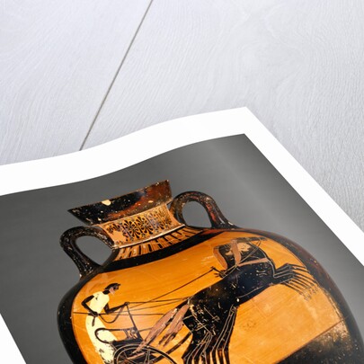 Attic Panathenaic Amphora by Kleophrades Painter