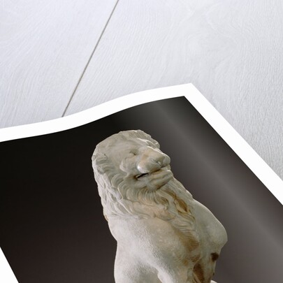 Funerary Lion by Anonymous