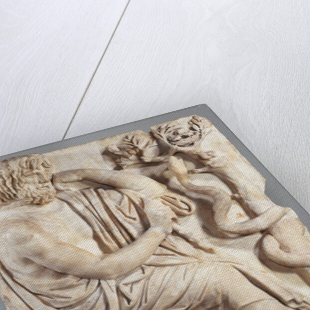 Grave Naiskos of a Seated Man by Anonymous