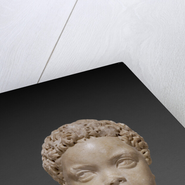 Portrait Head of an African Child by Anonymous