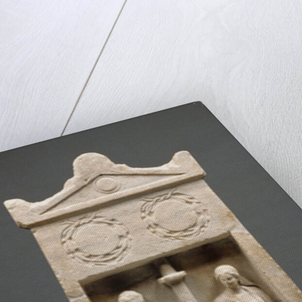 Grave Stele of Herophanta and Posideos by Anonymous