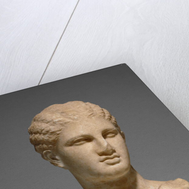 Head of a Young Woman from a Grave Naiskos by Anonymous