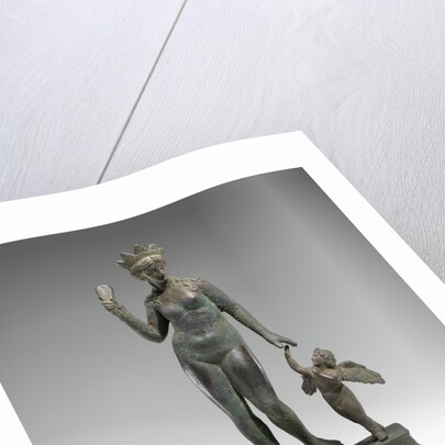 Statuette of Aphrodite and Eros on a Base by Anonymous