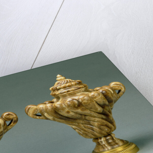 Pair of Lidded Vases by Anonymous