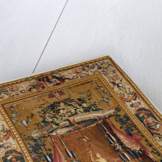 Tapestry: L'Offrand à Bacchus from Les Grotesques Series by Anonymous