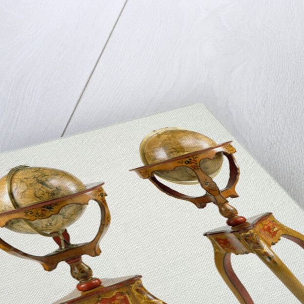 Pair of Globes by Jean-Antoine Nollet