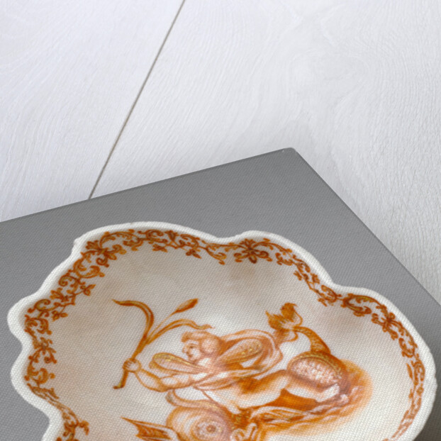 Leaf-Shaped Dish by Ignaz Preissler