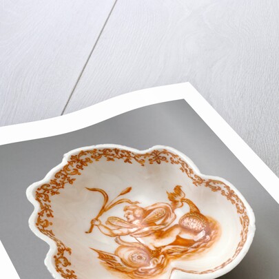 Leaf-Shaped Dish by Ignaz Preissler