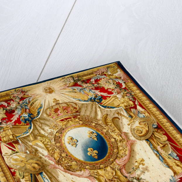 Tapestry: Portière aux Armes de France by Anonymous