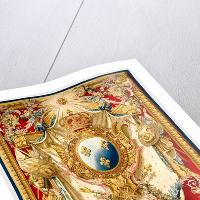 Tapestry: Portière aux Armes de France by Anonymous
