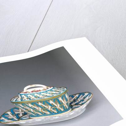 Pair of Lidded Chestnut Bowls (marronnières à ozier) by François-Firmin Dufresne