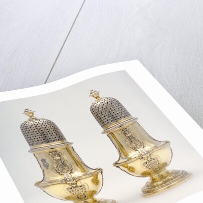 Pair of Sugar Castors by Paul de Lamerie