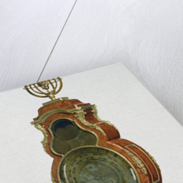 Planisphere Clock (Pendule à planisphère) by Alexandre Fortier