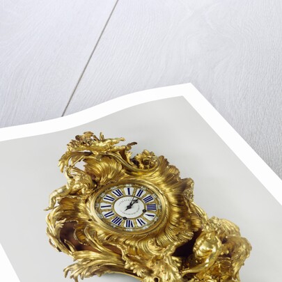 Wall Clock (Pendule) by Jean-Jacques Fiéffé