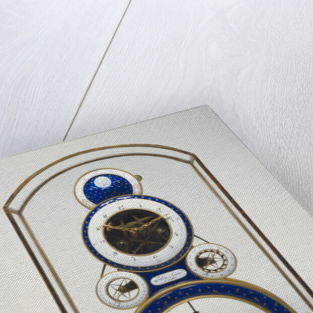 Mantel Clock by Nicolas-Alexandre Folin