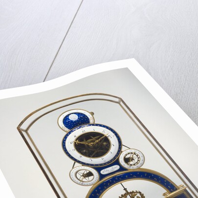 Mantel Clock by Nicolas-Alexandre Folin