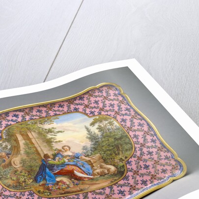 Tray (plateau Courteille ou de chiffonière) by Anonymous