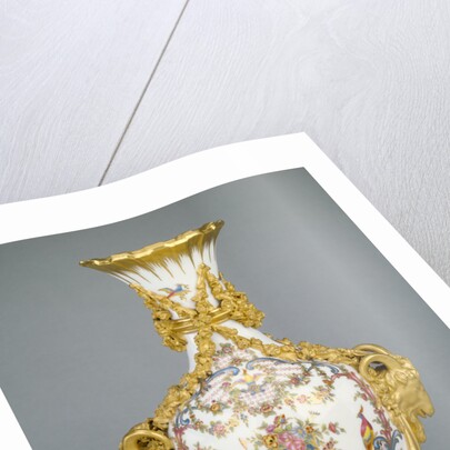 Vase (vase bouc du Barry B) by Fallot