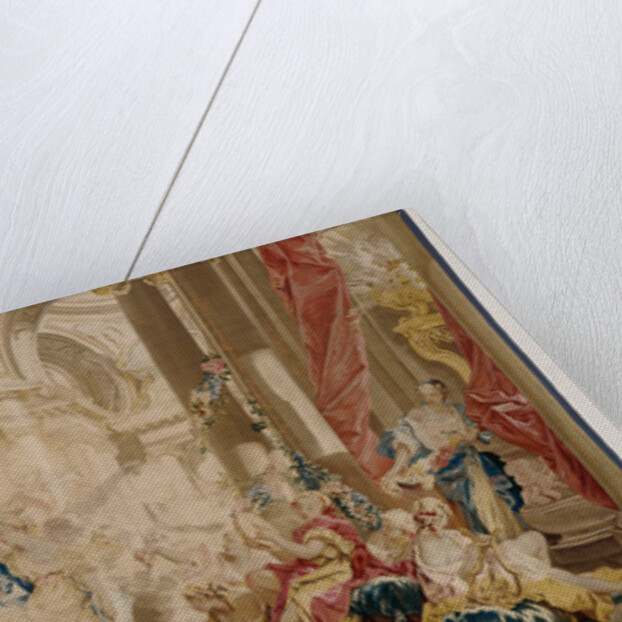 Tapestry: Psyche at Cupid's Palace by Anonymous