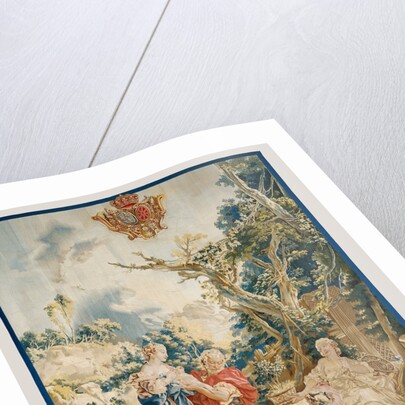 Tapestry: Psyche at the Basketmakers by Anonymous