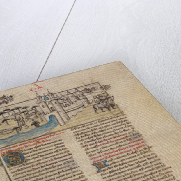 Romulus and Remus by First Master of the Bible historiale of Jean de Berry