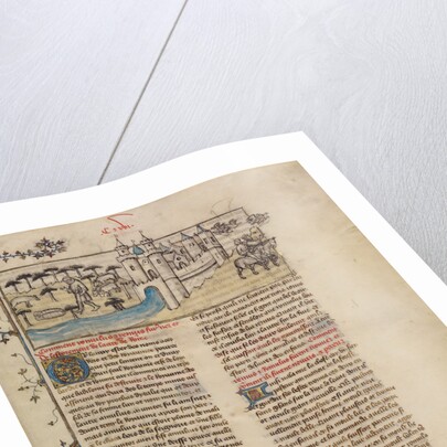 Romulus and Remus by First Master of the Bible historiale of Jean de Berry