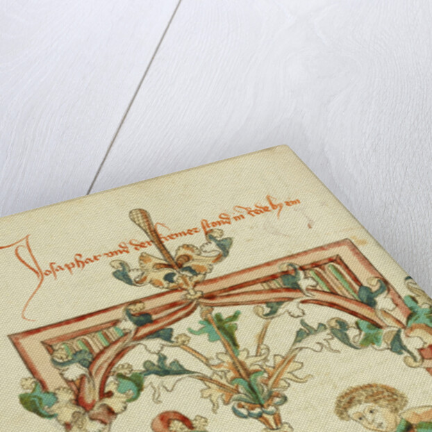 Josaphat Speaking to the Merchant Barlaam about the Precious Gem by Follower of Hans Schilling