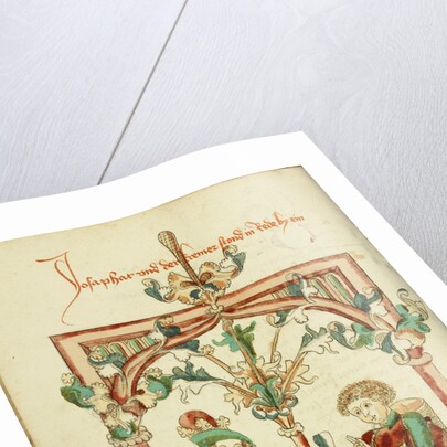 Josaphat Speaking to the Merchant Barlaam about the Precious Gem by Follower of Hans Schilling